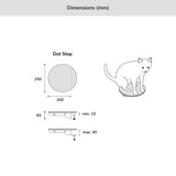 Catssup Dot Step 圓形貓跳台套裝(兩件裝)